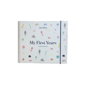 Specialday - scrapalbum - My First Years - memories & treasures blue cover